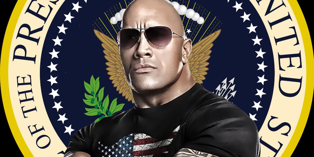 The Rock sta pensando seriamente alle elezioni presidenziali del 2024