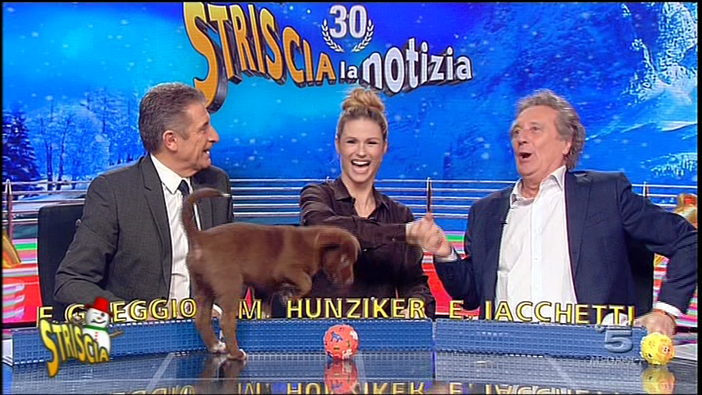 Striscia la notizia, Enzo Iacchetti sostituisce Michelle Hunziker per una puntata