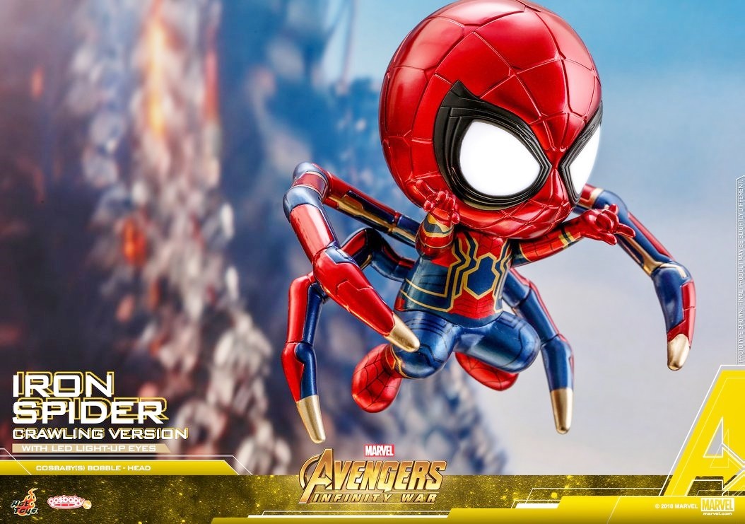 Avengers: Infinity War –  nuove figures “Cosbaby” di Iron Spider, Hulkbuster e Thanos