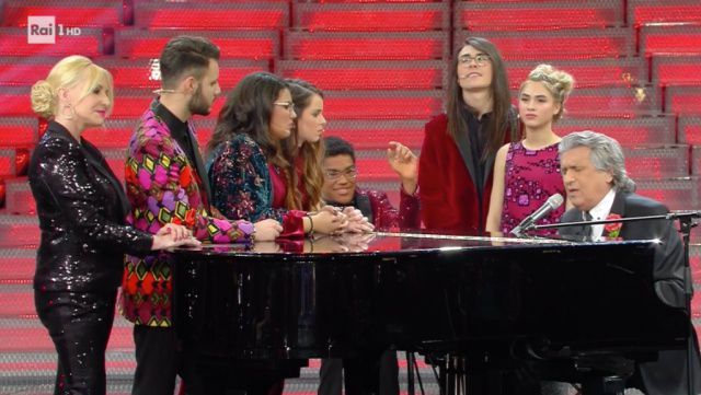 Sanremo Young, Finale: Michele Bravi, The Kolors, Giusy Ferreri e Gino Paoli in duetto con i 4 finalisti