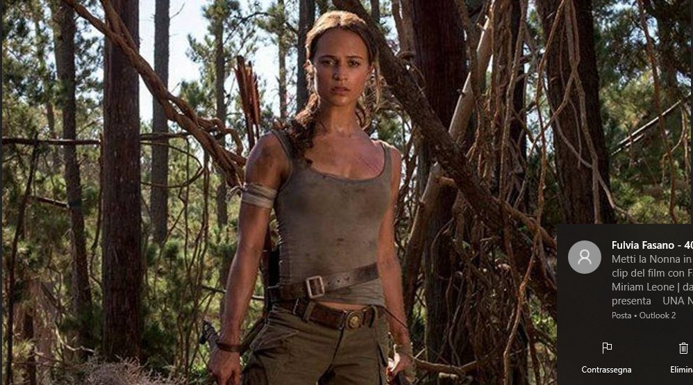 Tomb Raider: polemica in rete dei fan sul fisico della nuova Lara Croft di Alicia Vikander