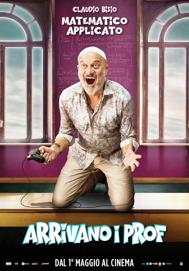 Arrivano i Prof: nuovi character poster della commedia di Ivan Silvestrini