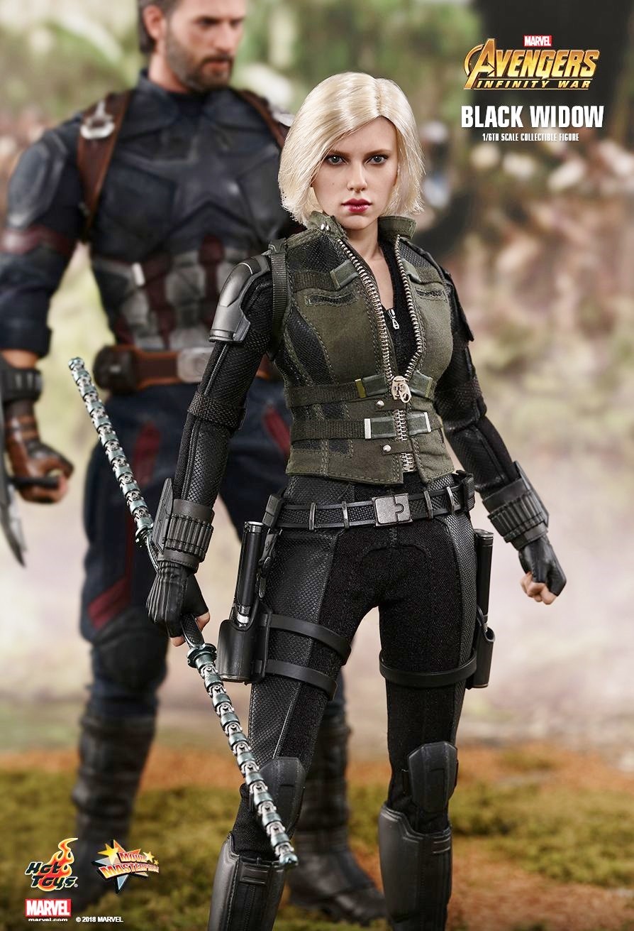 Avengers: Infinity War – action figure Hot Toys della nuova “Vedova Nera” di Scarlett Johansson