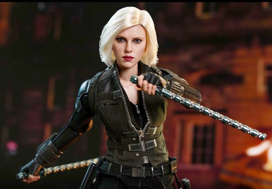 Avengers: Infinity War – l’action figure Hot Toys della nuova “Vedova Nera” di Scarlett Johansson