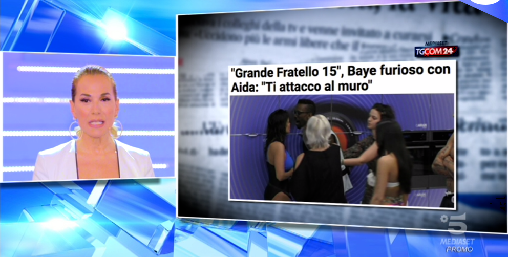 Grande Fratello 15, Barbara d’Urso commenta il bullismo contro Aida Nizar