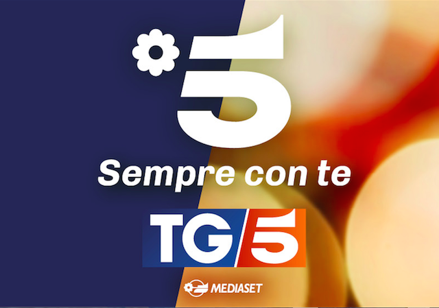 I nuovi loghi di Canale 5 e Tg5 (Video)
