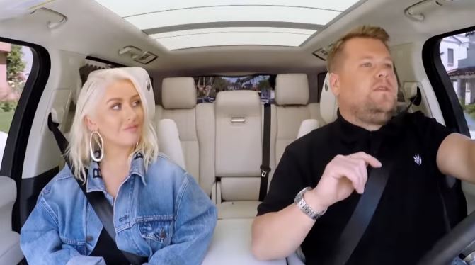 Christina Aguilera al Carpool Karaoke: vecchie hit, nessuna notizia sul nuovo album