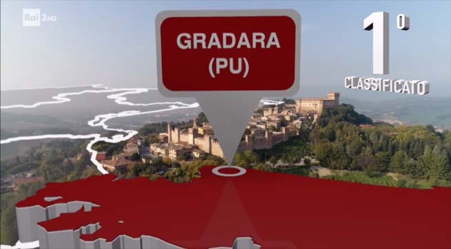 Il Borgo dei Borghi 2018, vince Gradara nelle Marche