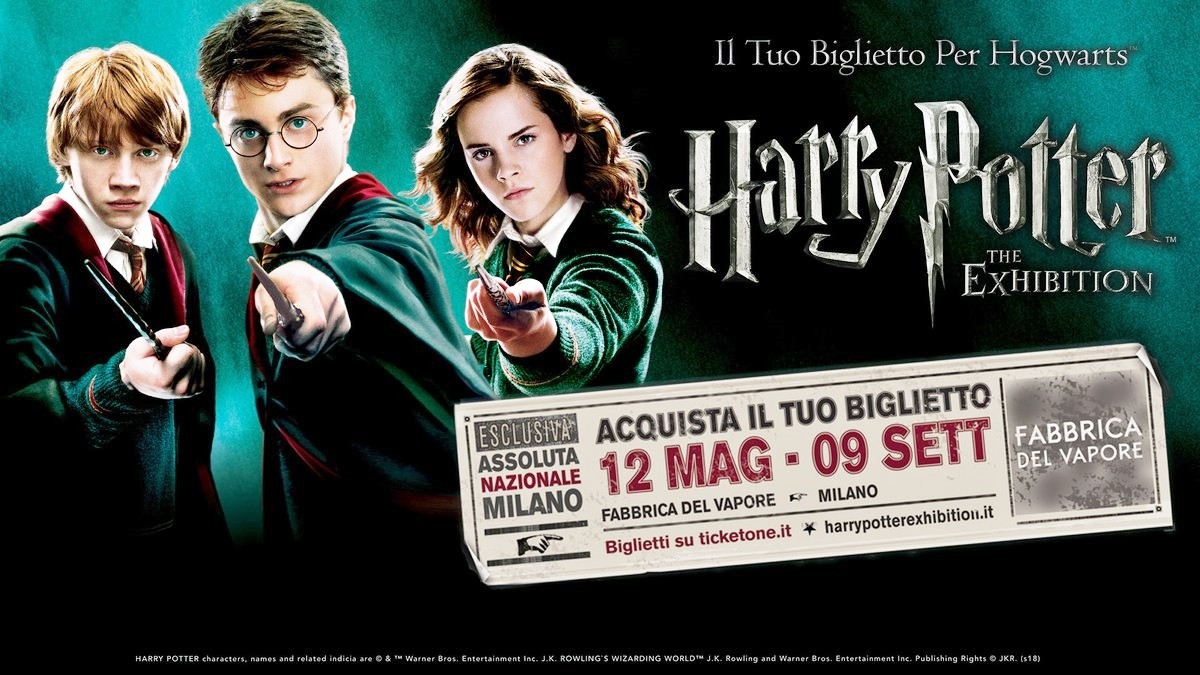 Harry Potter: The Exhibition – dettagli sulla mostra evento che farà tappa a Milano