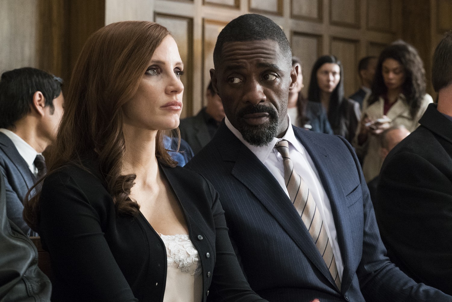 Molly’s Game: nuove clip in italiano del biopic con Jessica Chastain e Idris Elba