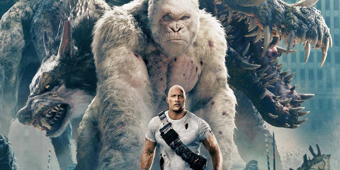Rampage – Furia animale: recensione in anteprima del film con The Rock