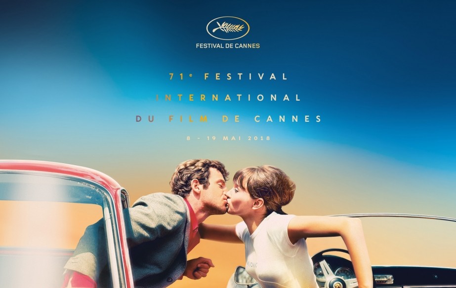 Cannes 2018, lo splendido poster ufficiale omaggia Jean Paul Belmondo, Godard e Anna Karina