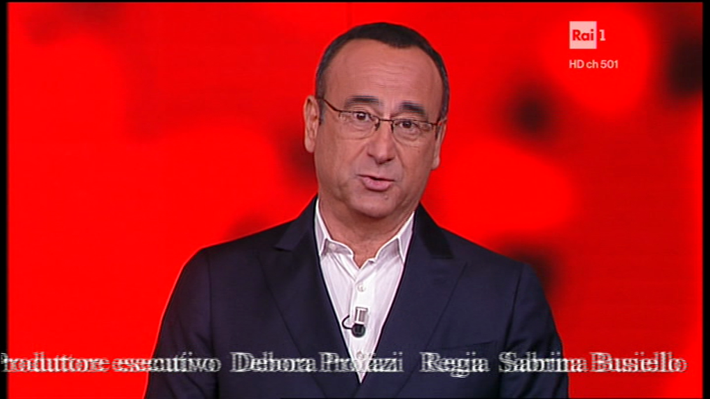 L’eredità riprende con Carlo Conti che ricorda Fabrizio Frizzi (video)