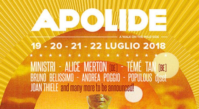 Apolide Festival 2018, dal 19 al 22 luglio a Vialfrè | Line Up cantanti | Ci sarà anche Samuel [video]
