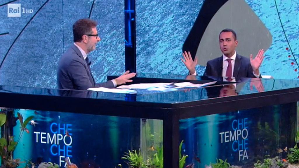 Di Maio ‘dà buca’ a Fazio: salta l’intervista a Che Tempo Che Fa