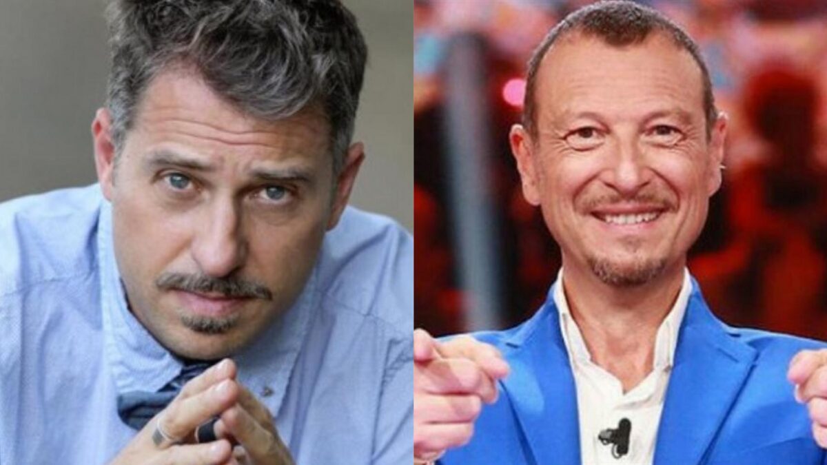Reazione a catena: passaggio di consegne social tra Amadeus e Gabriele Corsi (video)