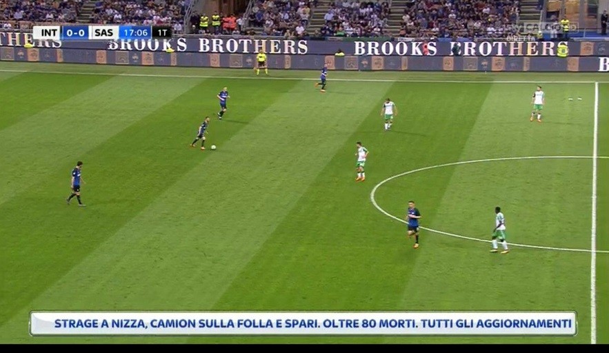 Sky, durante Inter-Sassuolo l’annuncio della strage di Nizza: “Errore gravissimo, ci scusiamo”