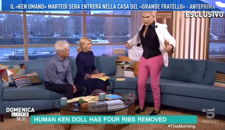 Grande Fratello 15, il Ken Umano Rodrigo Alves nuovo concorrente, l’annuncio a Domenica Live