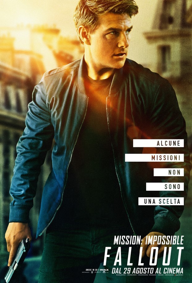 Mission Impossible Fallout: nuovi character poster italiani di “Mission Impossible 6”