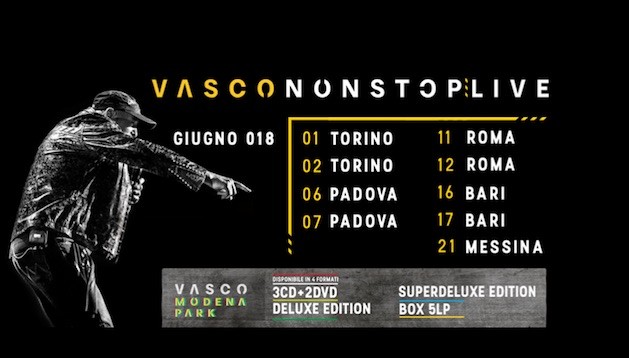 Vasco Rossi: la scaletta e i video del Vasco Non Stop Live Tour 2018, partito il 27 maggio da Lignano Sabbiadoro