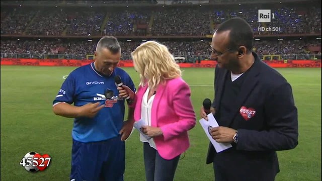 La partita del cuore per Fabrizio Frizzi