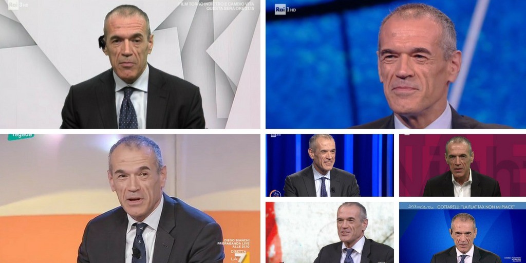 Carlo Cottarelli, dal silenzio alle ospitate. Da una settimana sempre in tv
