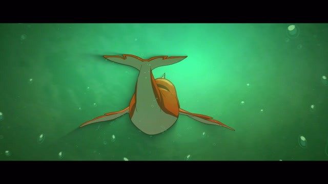 Big Fish & Begonia clip in esclusiva
