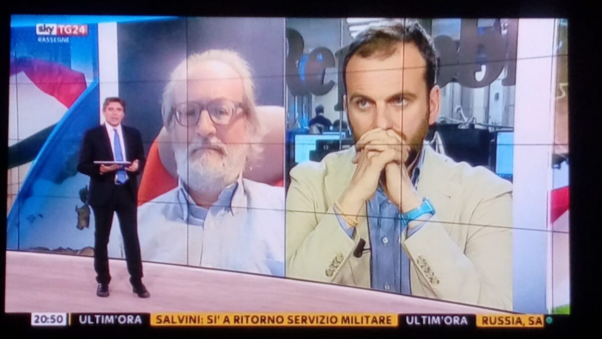 Paolo Becchi, frase choc contro Mario Calabresi. Sky Tg24 si dissocia