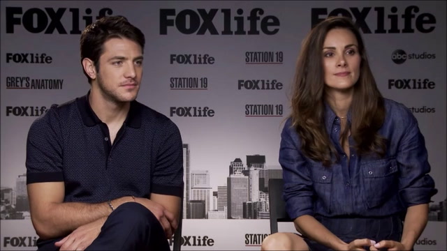 Stefania Spampinato (Grey’s Anatomy) e Alberto Frezza (Station 19) – Intervista video