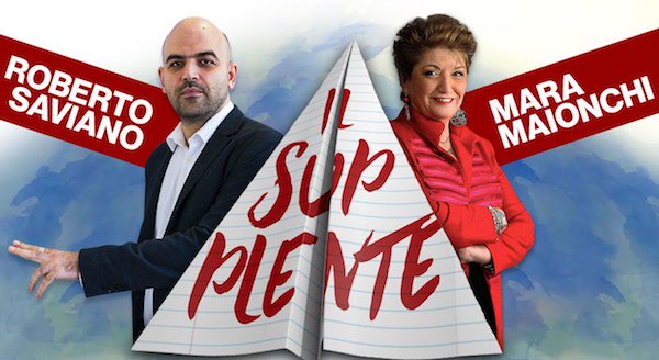 Il Supplente | Prima puntata 13 giugno 2018 | Roberto Saviano e Mara Maionchi
