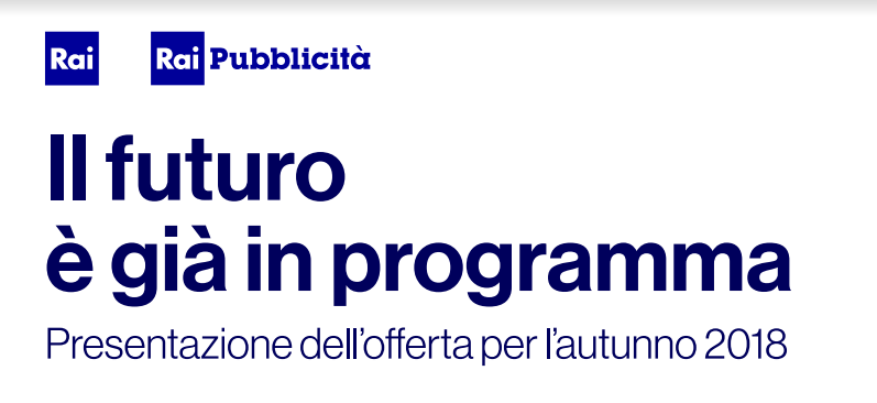 Presentazione Palinsesti Rai, autunno 2018: conferenza stampa in diretta