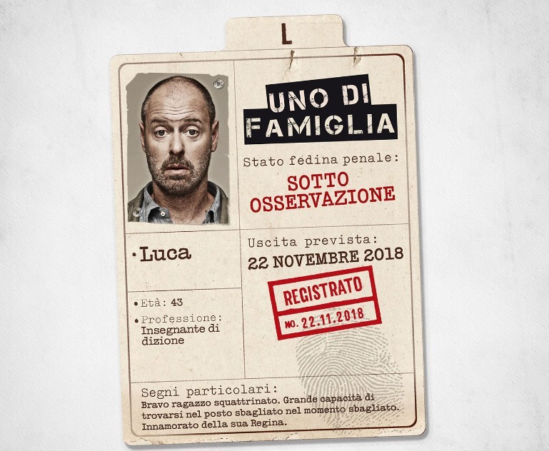 Uno di Famiglia: schede personaggi della commedia di di Alessio Maria Federici