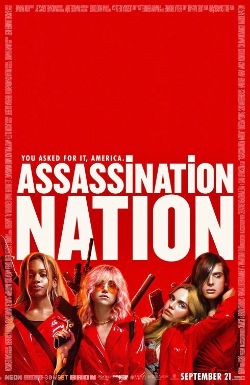 Assassination Nation: locandine ufficiali del film di Sam Levinson