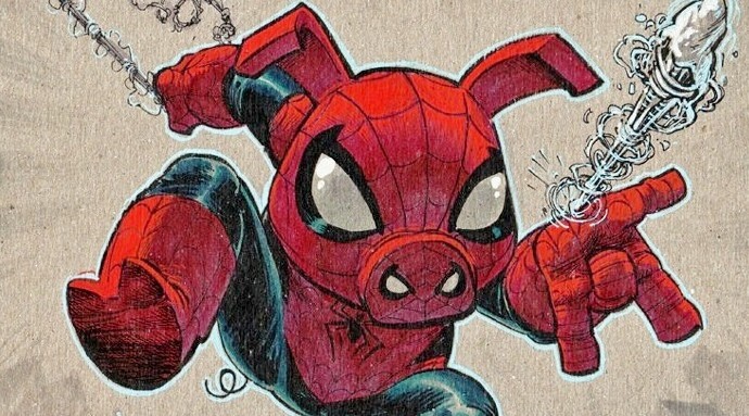 Comic-Con 2018, Spider-Man – Un nuovo universo: il film d’animazione Sony includerà anche Spider-Ham