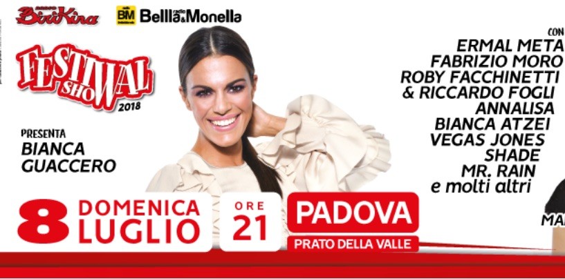 Festivalshow 2018: cancellata la prima tappa a Padova causa maltempo. Salta l’attesissimo live di Ermal Meta e Fabrizio Moro