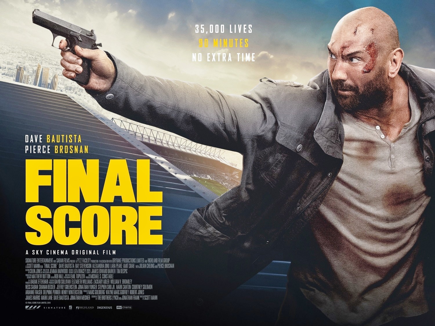 Final Score: trailer e poster dell’action-thriller con Dave Bautista