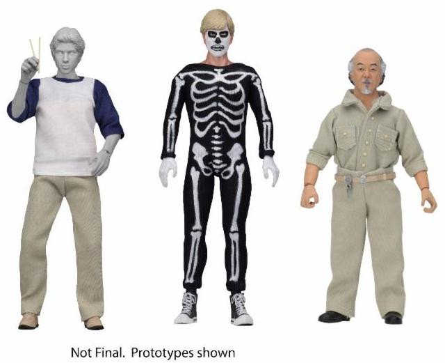 Karate Kid: nuove action figures NECA di Daniel, Miyagi e Johnny