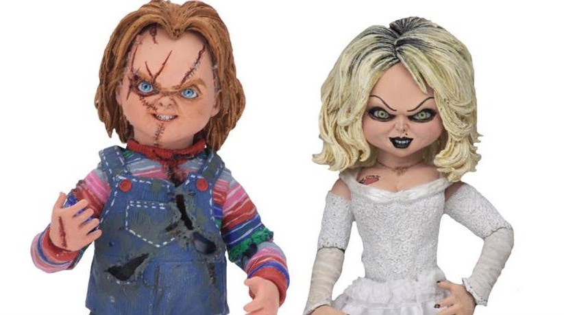 La Bambola Assassina: nuove action figures NECA di Chucky & Tiffany dal film “La Sposa di Chucky”