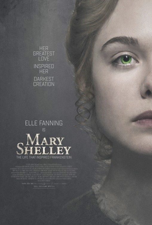 Mary Shelley – Un Amore Immortale: locandine ufficiali del biopic con Elle Fanning