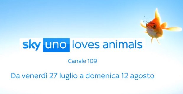 Sky Uno Loves Animals: dal 27 luglio fino al 12 agosto 2018, sul canale 109
