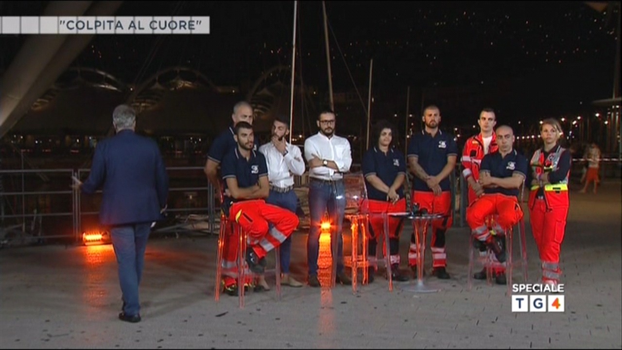 Gerardo Greco, Speciale Tg4 al Porto di Genova