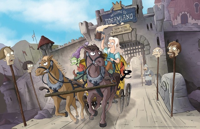Disincanto, la recensione in anteprima Blogo della nuova serie Netflix di Matt Groening