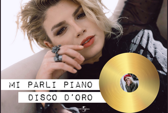 Emma, Mi parli piano è ORO: “Grazie a tutti e a questo disco che ha ancora tanto da dire e tanto da dare”