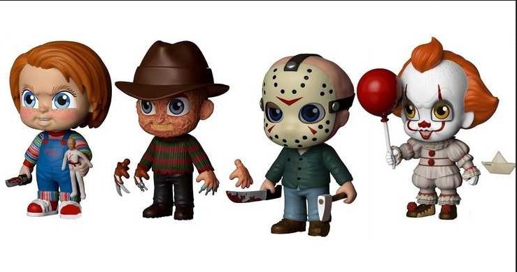 Freddy, Jason, Chucky e Pennywise: nuovo set “5 Star Horror” di Funko