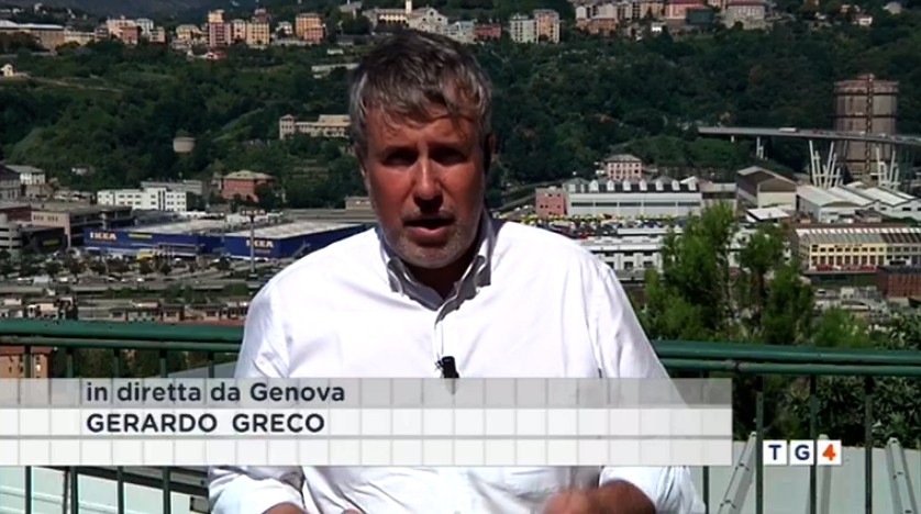Tg4, Gerardo Greco ricostruisce la sua Agorà a Genova
