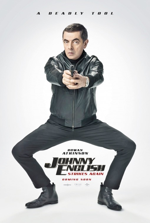 Johnny English Colpisce Ancora –  locandine di “Johnny English 3”