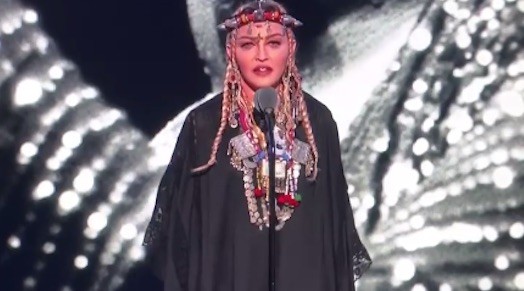MTV VMA’s 2018: l’omaggio (autoreferenziale?) di Madonna ad Aretha Franklin (VIDEO)