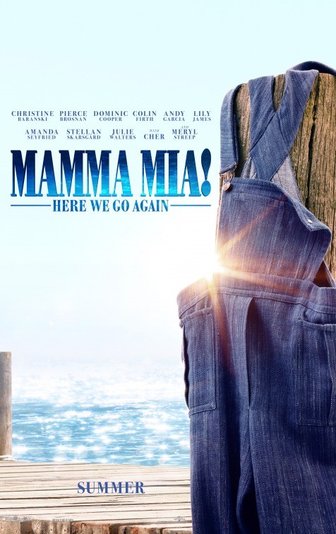 Mamma Mia! Ci risiamo: locandine ufficiali di “Mamma Mia 2”