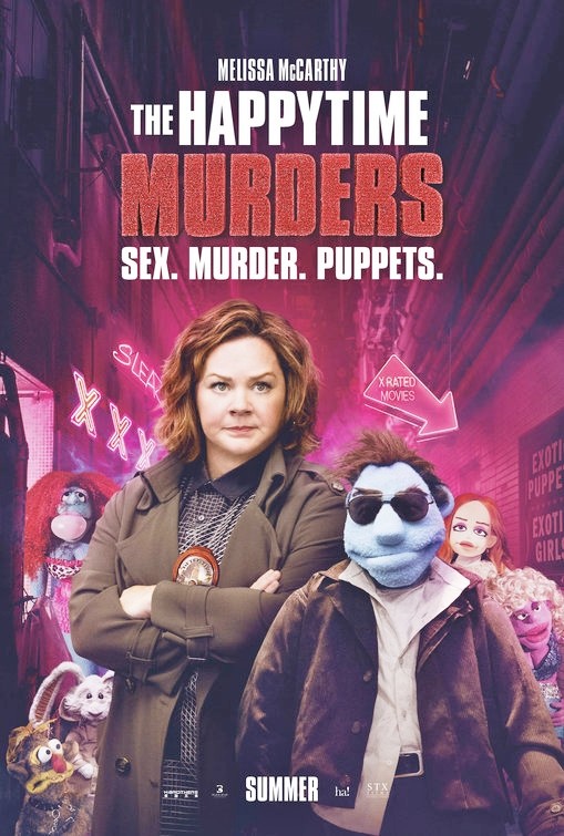 Pupazzi senza gloria: nuove locandine ufficiali della commedia “The Happytime Murders”