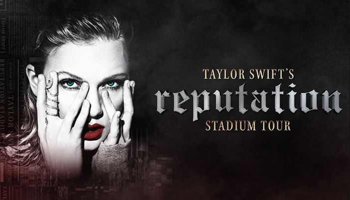 Taylor Swift batte se stessa: gli incassi del Reputation Stadium Tour superano il precedente 1989 tour